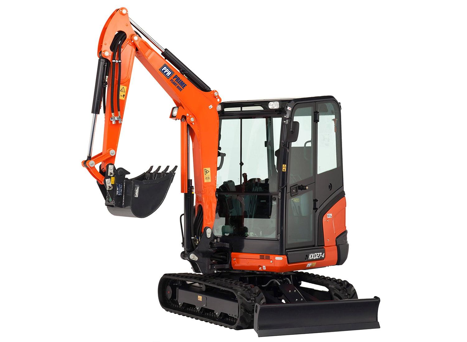 Site clearance digger hire in Brent