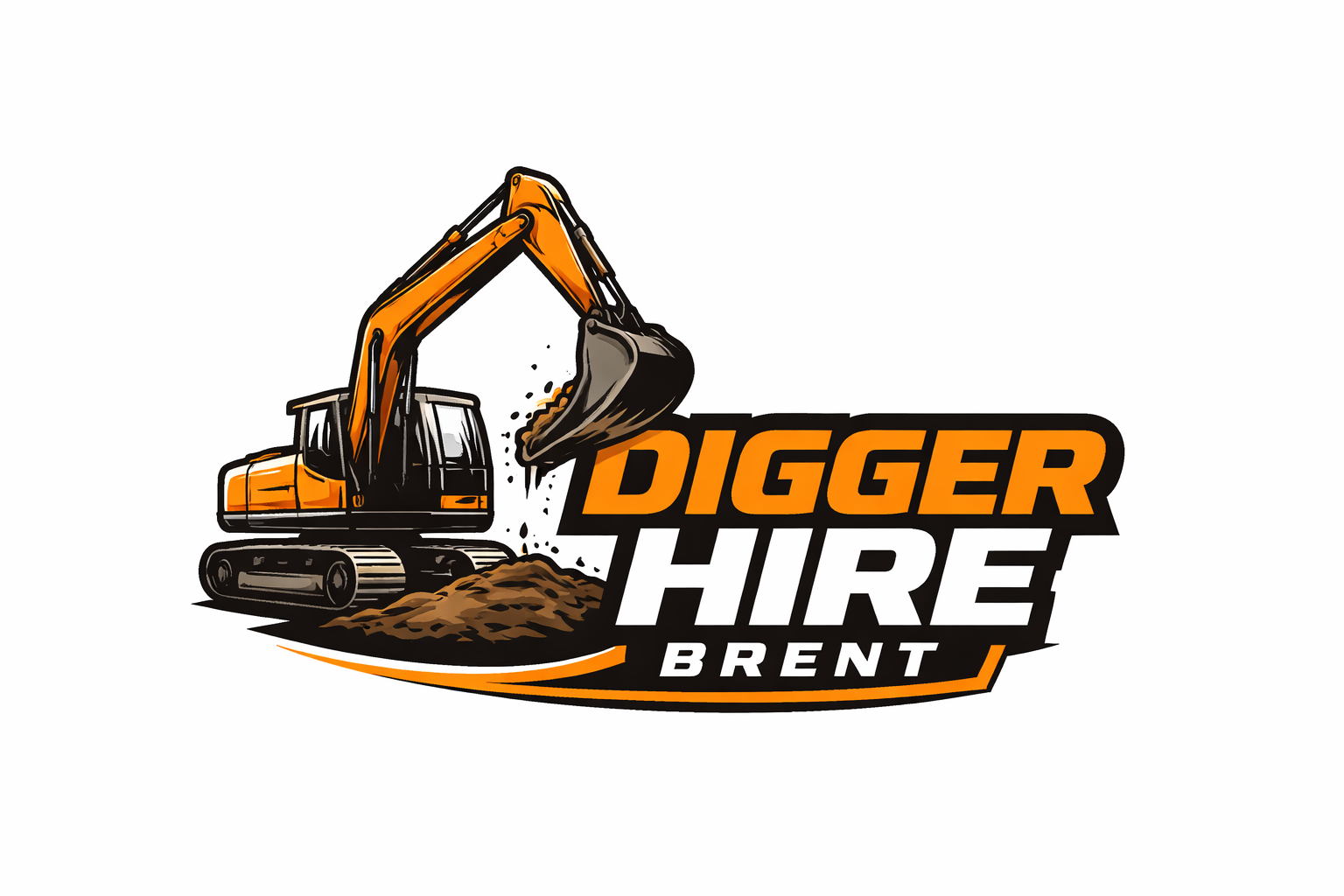 Digger Hire Brent Logo