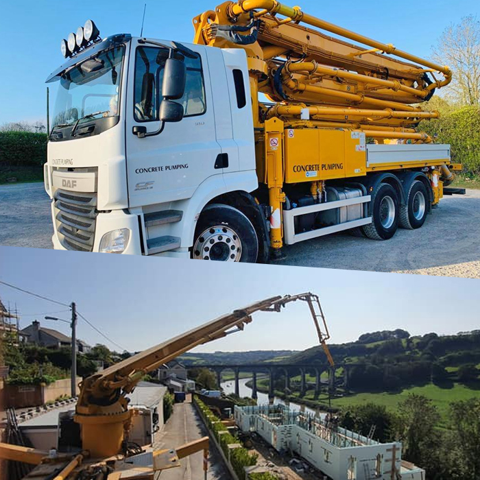 Concrete pumping system Hire Brent
