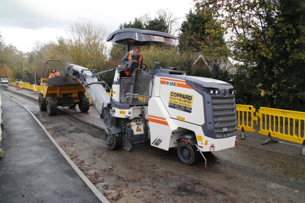 Concrete road paving machine Hire Brent