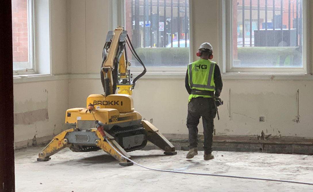Demolition robot Hire Brent