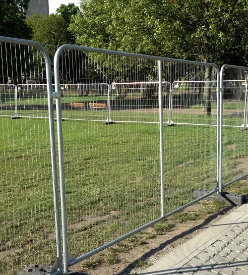 Heavy duty security fence Hire Brent
