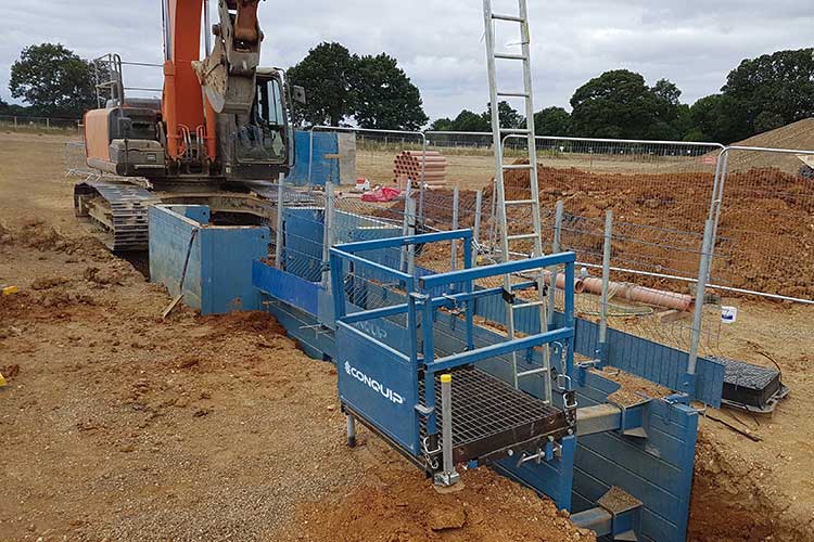 Hydraulic shoring system Hire Brent