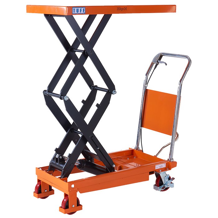 Powered scissor lift table Hire Brent