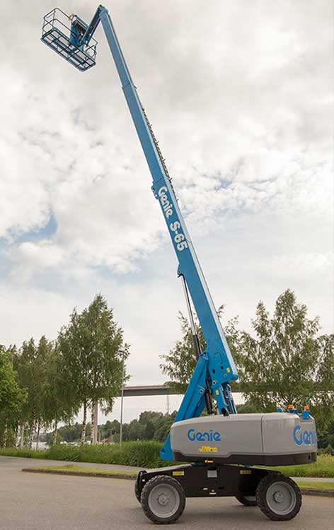 Telescopic boom lift Hire Brent