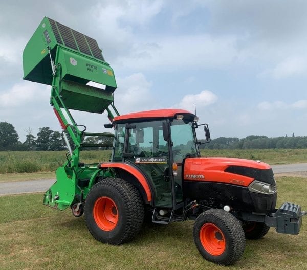 Tractor mounted flail mower Hire Brent