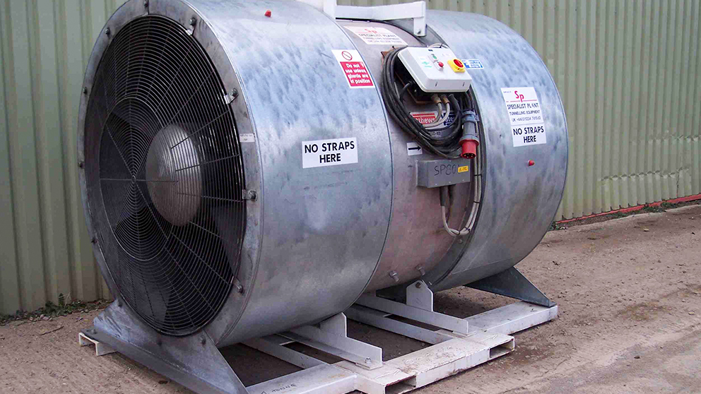 Tunnel ventilation fan Hire Brent