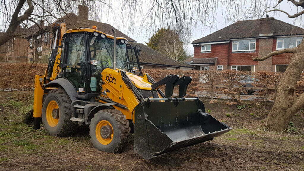 Backhoe loader Hire Brent