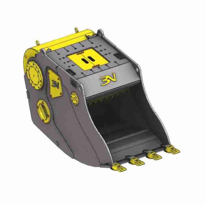 Crushing bucket Hire Brent