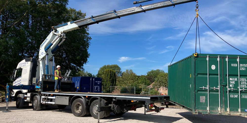 Lorry mounted crane Hire Brent