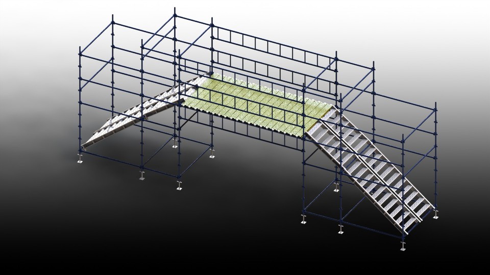 Scaffold bridge Hire Brent